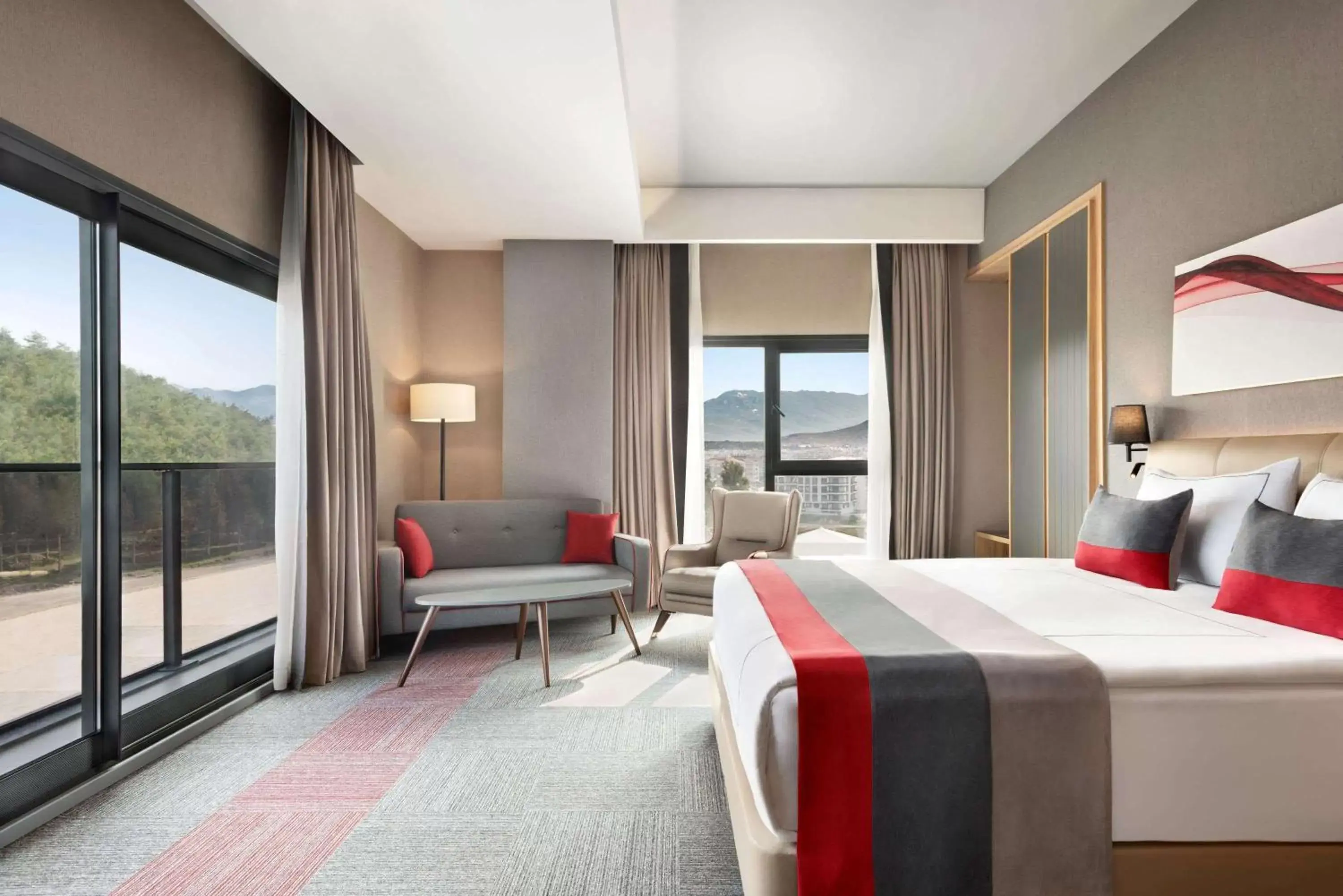 Photo of the whole room in Ramada By Wyndham Tire